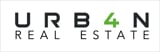 Urban 4N Real Estate logo with black letters and green accent number 4